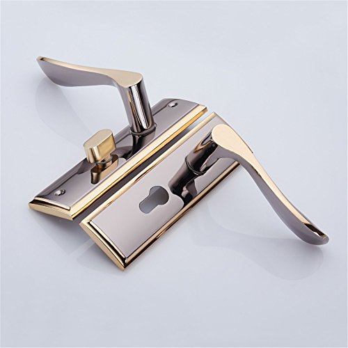 GaoHX LOCK Aluminum Alloy Engineering Chinese Style Single Door