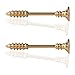 Ruifan 316L Stainless Steel Screw Bar Nipple Barbell Ring Body Piercing 14G 8PCS - Mix Color