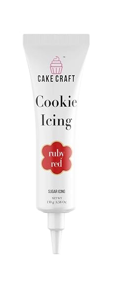 CAKE CRAFT COOKIE ICING, RED