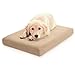 Milliard Premium Orthopedic Memory Foam Dog Bed with Anti-Microbial Waterproof Non-slip Cover, Large 40x35x4 in
