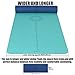 DAWAY Eco Friendly TPE Yoga Mat – Y9 Wide Thick Workout Exercise Mat, Non Slip Grip Pilates Mat, Double-Sided Body Alignment Lines, Anti-Tear, with Bag & Strap, 72″x 26″ Thickness 6mmthumb 2