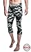 DRSKIN Men’s 3/4 Compression Pants Tights Leggings Shorts Sports Baselayer Running Workout Active (Packs of 1, 2, or 3 Deals) (MG809, M)