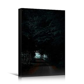 signwin Canvas Wall Art Green Forest Dramatic Forest...