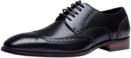 nunn bush nelson wing tip dress casual oxford Amazon.com | Nunn Bush Nelson Wing Tip Dress Casual Oxford Black 7 M (D)