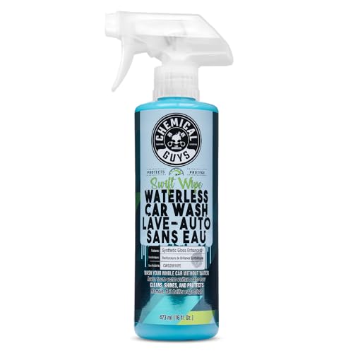 Chemical Guys Swift Wipe Sprayable Waterless Car Wash, Easily Clean - Just Spray & Wipe, Safe for Cars, Trucks, Motorcycles, RVs & More, 473 ml