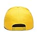 Brazil CBF Adjustable Snapback Team Color Curved Bill Soccer Hat, One Size, Yellow