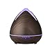 Di'omani Essential Oil Diffuser Large Humidifier Purifier 400ml Quiet Mist Aromatherapy Ultrasonic Relaxing 7 Color Changing LED Lights Safe Auto Shut-off For Baby Kids Office Home - Wood Grain
