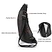 DDDH Sling Bags Shoulder Backpack Chest Pack Military Crossbody Bags For Man Women (2627 Black)