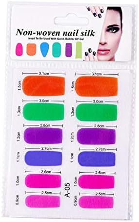 Cuticate マニキュア ツール シルクラップ ネイル 長出しネイル 不織布シルク Diy ネイルアート ツール 全