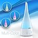 Calily Tower Ultrasonic Essential Oil Diffuser Aromatherapy with Soothing and Relaxing Multi-Color LED Light - Perfect for Home, Office, Spa, Etc. [UPGRADED VERSION]