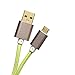S-Legit® [Green] High Speed Durable Nylon Braided Universal Micro USB Data Sync Charging Cable Cord For Samsung Galaxy Note 2 4 edge S2 S3 S4 S6 A3 A5 A7 Alpha Nokia Lumia 520 521 530 635 920 HTC One M7 M8 M9 MAX Lg Optimus G2 G3 L5 L7 L9 Google Nexus 4g 5 6 7 Xbox ZTE Huawei Motorola Moto G Droid Turbo Mini BLU Life Play Pure Advance 4.0 Studio X Energy 5.0 5.0ce 5.0c 5.5 6.0 7.0 Vivo Air Dash
