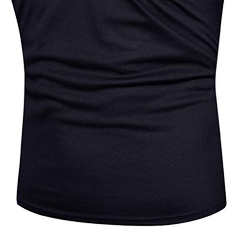 Dry fit Polo Shirts for Men Short Sleeve Regular Fit Striped Polo Shirt with Pocket Mens Casual Summer 2019