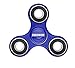 Sunshine Tri-Spinner Fidget EDC Toy Stress Reducer, High Speed Stainless Steel Bearing - Perfect For ADD, ADHD, Anxiety, and Autism Adult Children (Blue)