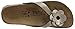 Betula Lene Sandals Thong Metallic Sand Birko-Flor Width: Narrow Size 37.0