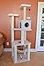 Armarkat Deluxe Cat Tree, Model B7301, Ivory, 27