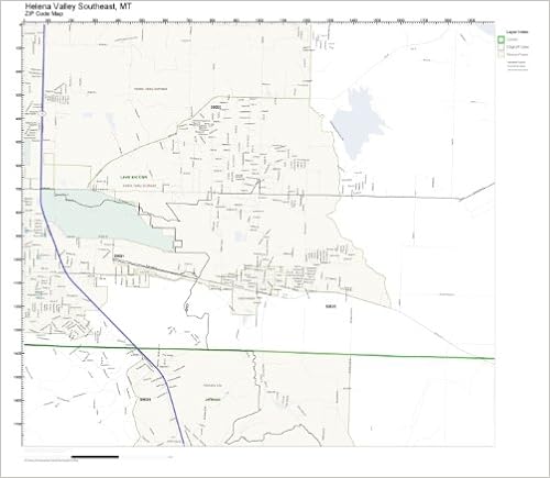 Helena Zip Code Map Zip Code Wall Map Of Helena Valley Southeast, Mt Zip Code Map Laminated:  Amazon.com: Office Products