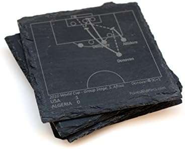 Greatest USMNT Plays - Slate Coasters (Set of 4)