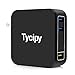 Quick Charge 3.0,Tycipy 3-Port 40W USB Charger with SmartID Technology PowerPort for Galaxy S7/S6/Edge/Plus, Note 5/4,iPhone X/8/7/6s/Plus, iPad Pro/Air 2/mini, LG Nexus, and More