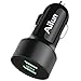 Ailun Fast Car Charger Dual Qualcomm Quick Charge 3.0 Ports Adapter for iPhone 14/14 Pro/14 Plus/14 Pro Max/13/13Pro/13Mini/13Pro Max/12/12Pro/12Pro Max/11/X Xs XR Xs Max Galaxy s20, s20+ S20Ultra