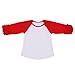 Kaiya Angel Toddler/Little Girl's Icing Ruffle Shirts Raglan Shirts 2-6 Years