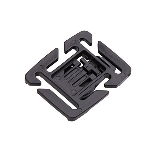 Tactical Military Hydration Tube Clips Water Tube Clip Pack of 4 (Black) Pricepulse