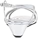 Touch Ups Women's Geri Manmade Wedge Sandal,Silver Metallic,8.5 W US