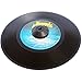 45 RPM Adapter - Aluminum - 7 inch Vinyl Record Dome 45 Adapter (Black Anodized)