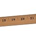 hand2mind Extra Thick 6mm Hardwood Meterstick/Yardstick, Wood Ruler with Centimeters and Inches, Lacquered with Straight Edge Square (Bulk Pack of 12)