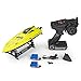 UD Ud08 Remote Control Boat: for Pools, Lakes & Rivers, Fast RC Boat for Adults & Kids with 2.4Ghz Radio Controller, Self-Righting Remote Control Electric Toy Boats, Included Two Batteries, Yellow
