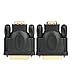 Benfei DVI-D DVI to HDMI Adapter, DVI to HDMI Bidirectional Male to Female Converter with Gold-Plated Cord 2 Pack