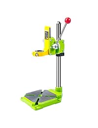 AMYAMY, taladradora de piso estación de trabajo rotativa  soporte mesa para taladro (reparación de bancos, mesa taladradora, parte superior para taladro, 90.º rotación