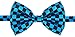 Men's Bowtie - Checkered - Blue & Black