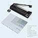 Laminating Machine, A3 Laminator Machine, 13 inches, 20 Laminating Pouches, Paper Cutter, Corner Rounder, Thermal Laminator for Home School Office Use, Black