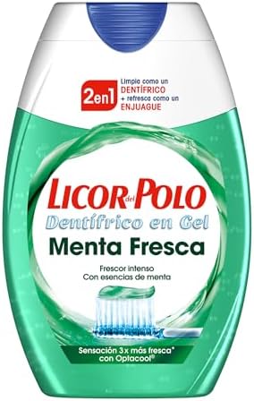 - Pasta de Dientes 2 en 1 Menta Fresca, Fresh, 75 Mililitros — foto 1 de 4
