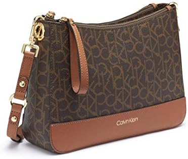 calvin klein monogram shoulder bag