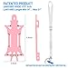 Cell Phone Lanyard Strap Universal Smartphone Case Cover Neck Holder Wrist Strap Compatible i Phone X 8 7 6 Plus Galaxy S9 S8 S7 Plus Note 8 Moto LG & More(Pink)