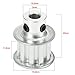 uxcell Aluminum 10 Teeth 5mm Bore 5.08mm Pitch Timing Belt Pulley for 10mm Belt