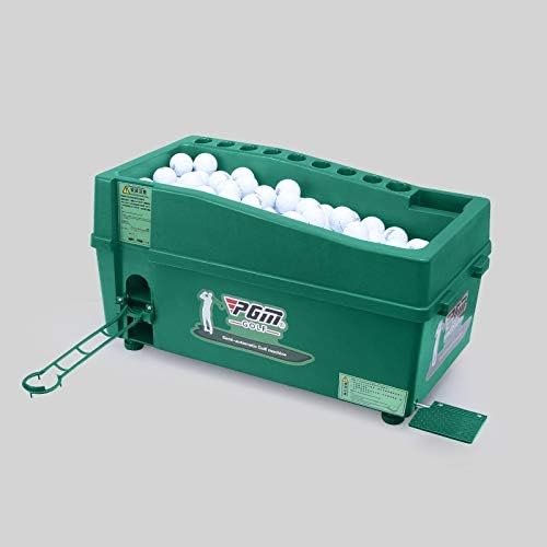 Godlikematealliance Sports&Entertainment Sports&Entertainment PGM Golf Ball Dispenser Automatic Tee Up Machine with Club Rack, Size: 62x32x32cm (Green)