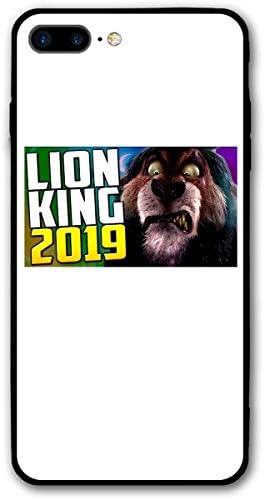 iPhone 7 Plus Case. 2019 The-Lion-King Sim-BA Shock Absorption PC Soft Material Raised Edge Ultra-Thin Cover Case Drop Protection Phone Case for iPhone 7/8 Plus