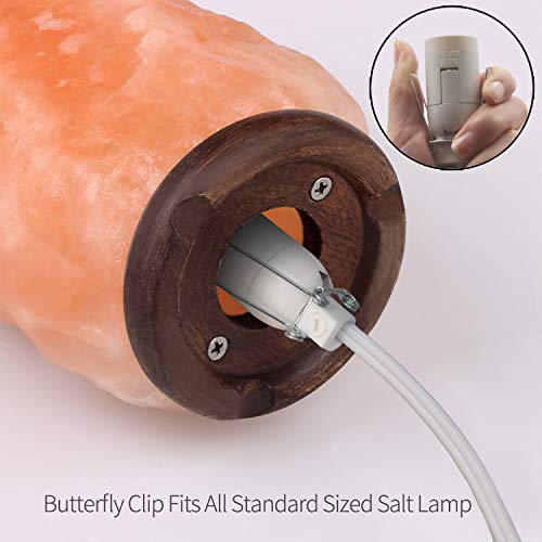 Salt Lamp Cord with Dimmer Control, Betus [Original Replacement] Power
