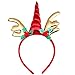 Boonix Unicorn Headband for Kids, Christmas Unicorn Horn Headdress