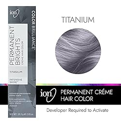 Ion Permanent Brights Creme Hair Color Titanium