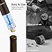 HOSOME Electric Wine Opener, Cordless Wine Bottle Opener, 6 in 1 Automatic Corkscrew Wine Opener Set with Wing Corkscrews, Foil Cutter, Vacuum Stoppers and Wine Pourer, Metal Gray