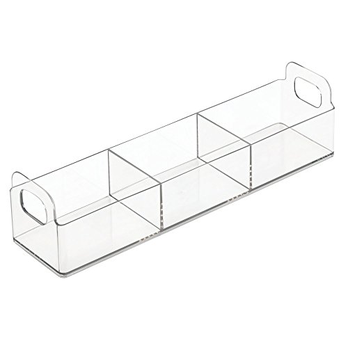 image for InterDesign 31520 Clarity Cosmetic Organizer Tote for Vanity or Medici