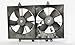 TYC 621870 Infiniti Replacement Radiator/Condenser Cooling Fan Assembly