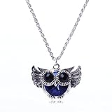 Big eyes Owl Explosion models exaggeration fashion retro false collar necklace