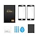 Eakase iPhone 7 Plus Glass Screen Protector, [2 Pack] Tempered Glass with Soft PET Frame 3D Full Coverage Anti-Scratch HD Clear Screen Protector Film for Apple iPhone 7+ 5.5 Inch (Black)