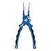 Piscifun Fishing Pliers Freshwater Fish Hook Remover Stainless Steel Jaws Braid Fishing Line Cutters Fish Pliers with Sheath Lanyard (Blue 6-1/2