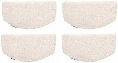 4 Pack Synonymous Replacement Bissell Powerfresh Pads for the Bissell Powerfresh 1940 Series Steam Mop (Mopping Only) &amp; Synonymous Microfiber Clean Screen/Glasses