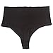 Lelinta Women High-Waisted Thong Body Shaper Boyshorts Control Brief,Black,L(Fit For Waist:27.6
